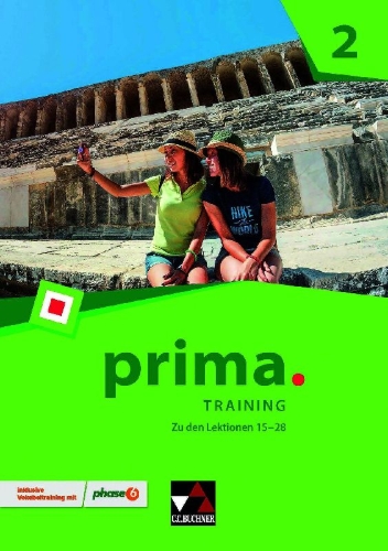 Buchcover und Innenansicht für das Buch: prima. Training 2
