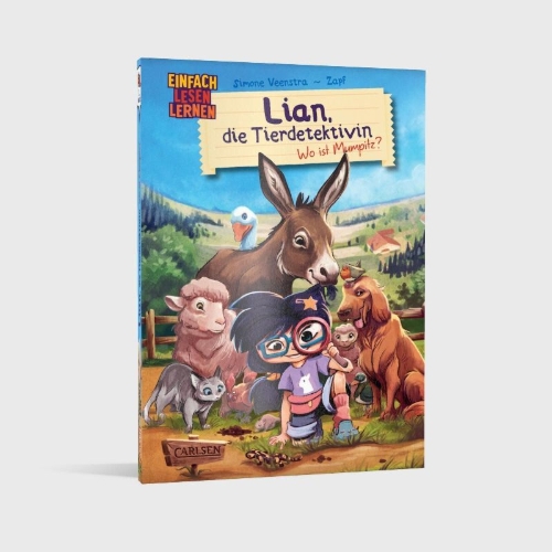 Buchcover und Innenansicht für das Buch: Lian, die Tierdetektivin 1: Wo ist Mumpitz?