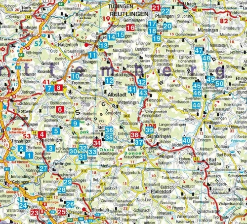 Buchcover und Innenansicht für das Buch: Schwäbische Alb West