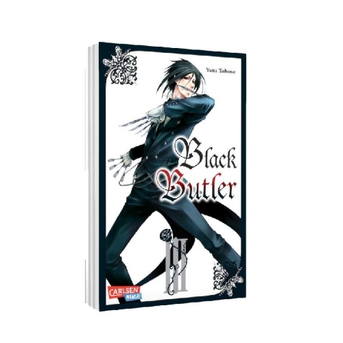 Buchcover und Innenansicht für das Buch: Kuroshitsuji