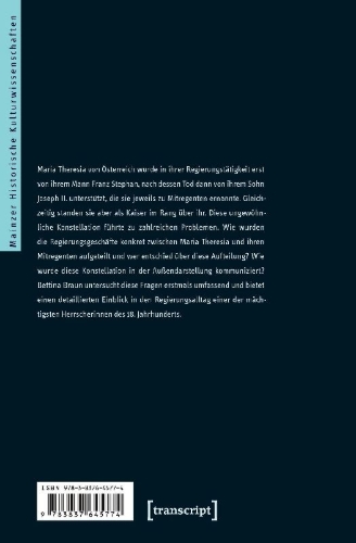 Buchcover und Innenansicht für das Buch: Eine Kaiserin und zwei Kaiser