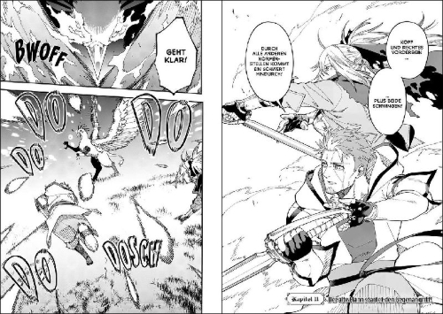 Buchcover und Innenansicht für das Buch: KATAINAKA NO OSSAN KENSEI NI NARU¿TADANO INAKA NO KENJUTSU SHIHAN DATTANONI TAISEI SHITA DESHITACHI