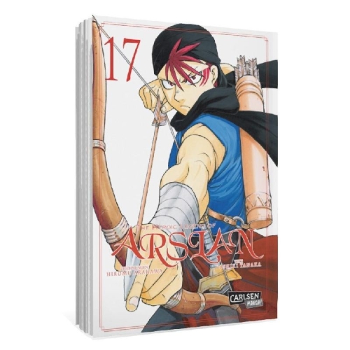 Buchcover und Innenansicht für das Buch: Arslan Senki