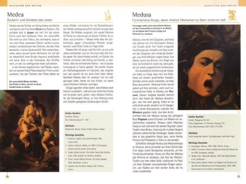 Buchcover und Innenansicht für das Buch: Klassische Kunst verstehen