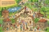 Buchcover und Innenansicht für das Buch: Viel los im Wildpark!