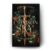 Buchcover und Innenansicht für das Buch: Crimson Sky - Die Seelenjägerin