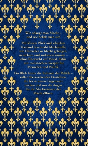 Buchcover und Innenansicht für das Buch: Der Fürst