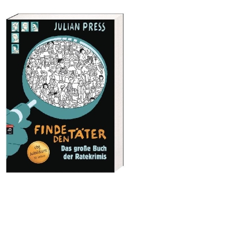 Buchcover und Innenansicht für das Buch: Finde den Täter Sammelband