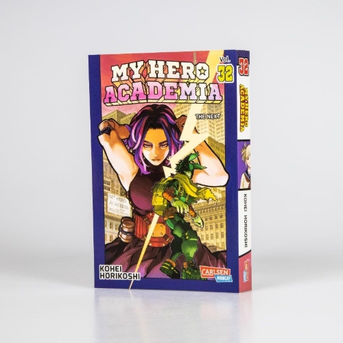 Buchcover und Innenansicht für das Buch: Boku no Hero Academia