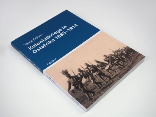 Buchcover und Innenansicht für das Buch: Kolonialkriege in Ostafrika 1885-1914