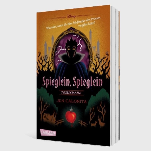 Buchcover und Innenansicht für das Buch: Disney. Twisted Tales: Spieglein, Spieglein