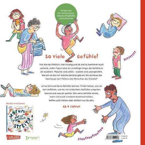 Buchcover und Innenansicht für das Buch: Woher kommen die Gefühle?