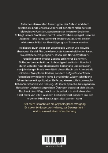 Buchcover und Innenansicht für das Buch: Atem - Die Lösung für dein Trauma