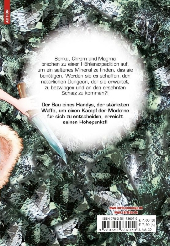 Buchcover und Innenansicht für das Buch: Dr. Stone
