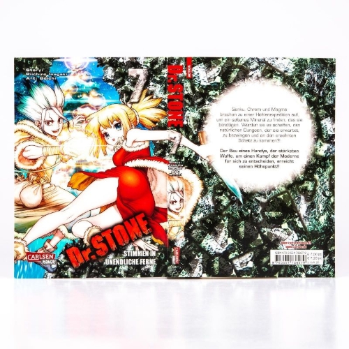 Buchcover und Innenansicht für das Buch: Dr. Stone