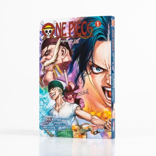 Buchcover und Innenansicht für das Buch: One Piece episode A