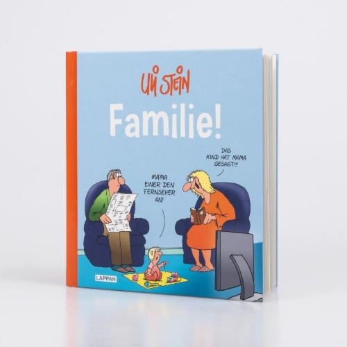 Buchcover und Innenansicht für das Buch: Uli Stein: Plötzlich Familie!: Familie!