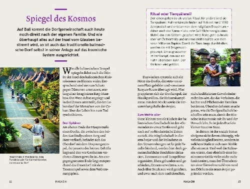 Buchcover und Innenansicht für das Buch: Baedeker SMART Reiseführer Bali