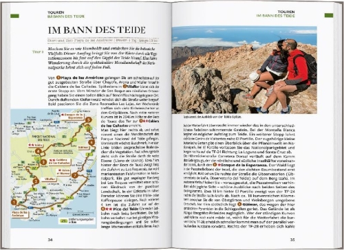 Buchcover und Innenansicht für das Buch: Baedeker Reiseführer Teneriffa