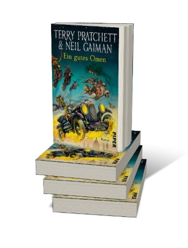 Buchcover und Innenansicht für das Buch: Good Omens