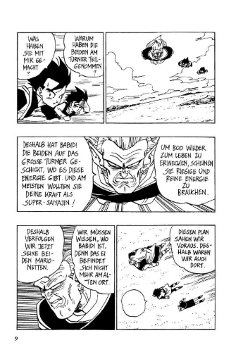 Buchcover und Innenansicht für das Buch: Dragon Ball 38. Der Zauberer Babidi