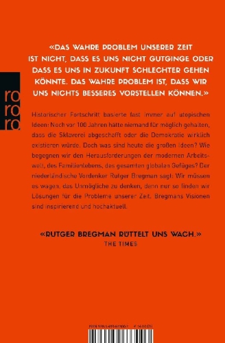 Buchcover und Innenansicht für das Buch: Utopia for Realists