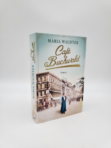 Buchcover und Innenansicht für das Buch: Café Buchwald