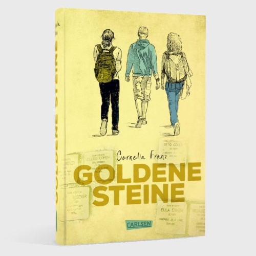 Buchcover und Innenansicht für das Buch: Goldene Steine