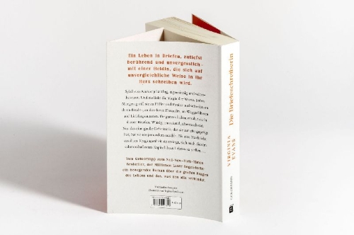 Buchcover und Innenansicht für das Buch: The Correspondent