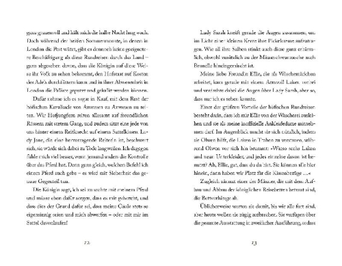 Buchcover und Innenansicht für das Buch: Lady Grace Mysteries Band 3: Verschwörung
