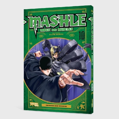 Buchcover und Innenansicht für das Buch: Mashle