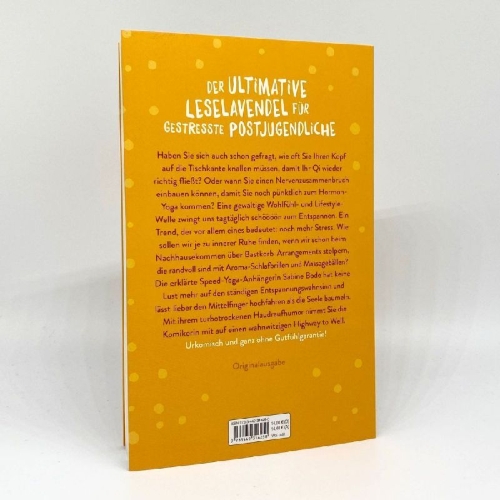 Buchcover und Innenansicht für das Buch: Lassen Sie mich durch, ich muss zum Yoga
