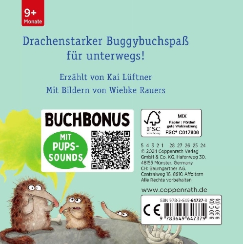 Buchcover und Innenansicht für das Buch: Furzipups (Buggybuch)