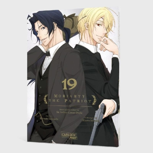 Buchcover und Innenansicht für das Buch: Yuukoku no Moriarty
