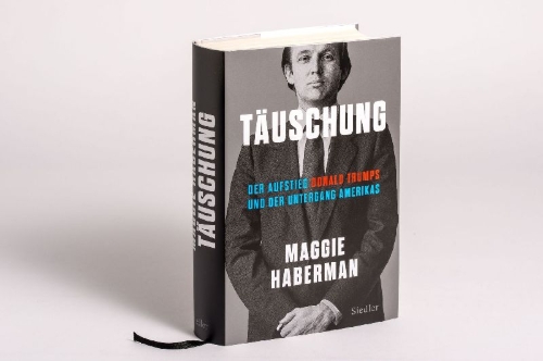 Buchcover und Innenansicht für das Buch: Confidence Man: The Making of Donald Trump and the Breaking of America