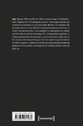 Buchcover und Innenansicht für das Buch: TransCoding - From ¿Highbrow Art¿ to Participatory Culture