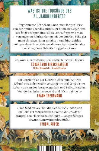 Buchcover und Innenansicht für das Buch: Die sieben Todsünden
