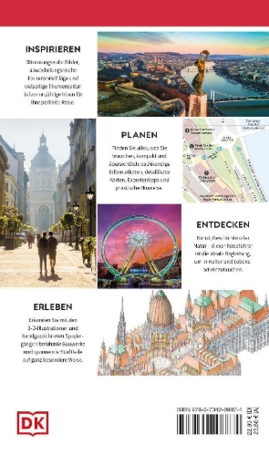 Buchcover und Innenansicht für das Buch: Vis-à-Vis Reiseführer Budapest