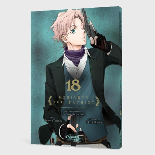 Buchcover und Innenansicht für das Buch: Yuukoku no Moriarty