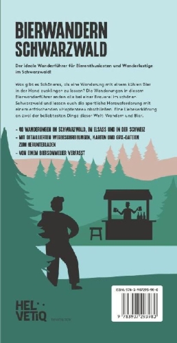 Buchcover und Innenansicht für das Buch: Bierwandern Schwarzwald