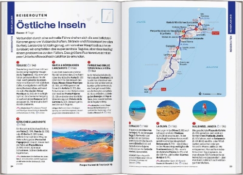Buchcover und Innenansicht für das Buch: LONELY PLANET Reiseführer Kanarische Inseln
