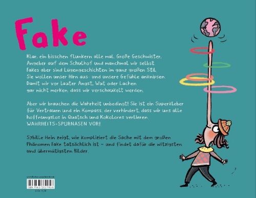 Buchcover und Innenansicht für das Buch: Fake