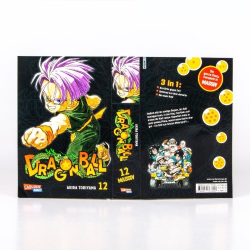 Buchcover und Innenansicht für das Buch: Dragon Ball Triple Edition
