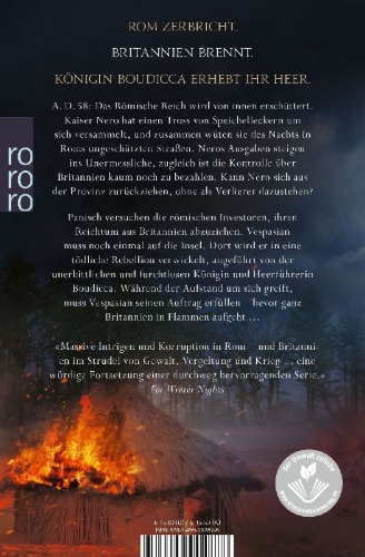 Buchcover und Innenansicht für das Buch: Vespasian. The Furies of Rome