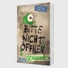 Buchcover und Innenansicht für das Buch: Bitte nicht öffnen 2: Schleimig!