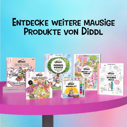 Buchcover und Innenansicht für das Buch: APPRENDRE A DESSINER AVEC DIDDL (9782036070790)