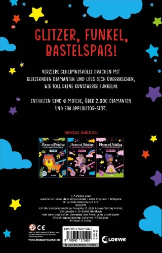 Buchcover und Innenansicht für das Buch: I Love Crystals - Dragons