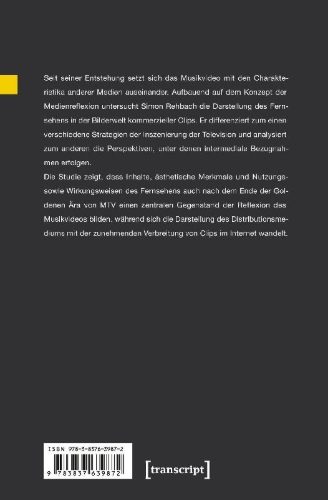 Buchcover und Innenansicht für das Buch: Medienreflexion im Musikvideo