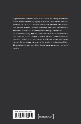 Buchcover und Innenansicht für das Buch: Faking, Forging, Counterfeiting