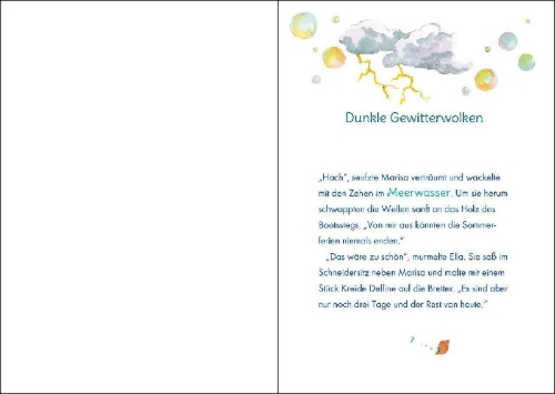 Buchcover und Innenansicht für das Buch: Marisa Meermädchen (Band 4) - Eine wundersame Ponyrettung